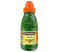Cléopâtre - Gel de purpurina verde, 250 ml, juego de 8 piezas