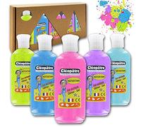 CLEOPATRE GP100XX5NEON - Lote de 5 goles de pajarita (100 ml)