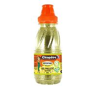 Cleopatre GP250-872 - Frasco de gel con purpurinas - 250 ml - Oro
