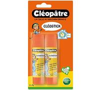 Cleopatre - Lote de 2 palos, pegamento blanco, 8 g