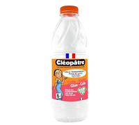 Cléopatre - Pegamento Transparente - Formato Recarga - Aplicación Fácil, Precisa y Homogénea - Sin Disolventes, Limpieza con Agua - Fabricado en Francia - 1KG