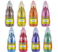 Cléopâtre PP250X8A - Lote de 8 pinturas con purpurina, colores surtidos, 250 ml