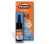 CLEOPATRE - UV'Glass - Resina UV-LED lista para usar, secado rápido, formato de 25 gr