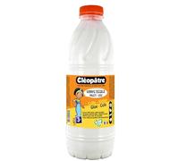 Cléopatre - Vinyl'école - Pegamento Vinílico, Blanco y Espeso, Multimateriales, A partir de 3 Años / Guardería - Sin Disolventes, Limpieza con Agua - Fabricado en Francia