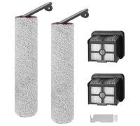 Cleptorize Accesorios para Dreame H12 Pro/ H12 Dual Aspiradoras, Piezas de Repuesto 2 Rodillos de Cepillo, 2 Filtros HEPA, 1 Cepillo de Limpieza