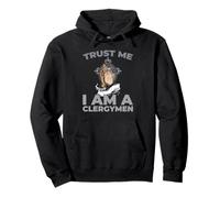 Clérigos Pastor - Sacerdote Religioso Clérigos Sudadera con Capucha