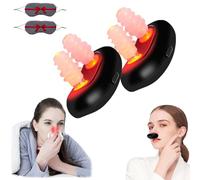 Cleriva - Novaflow Red Light Nasal, Nova Flow Red Light Nasal Therapy Device, Physiotherapy Nasal Soothing Device for Sinus Relief, Rhinitis & Snoring, Lasting Comfort (2Pcs)