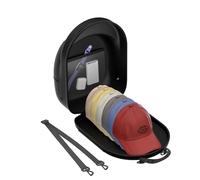 CLESOO Estuche de Viaje para Sombreros - Funda Rígida para Gorras Béisbol Organizador con Bolsa de Almacenamiento Extraíble - Tapas Porta Gorras con Correa de Hombro Ajustable para Viajes y Inicio