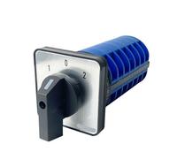 CLEUFWKO LW26-32/7 Interruptor de Leva de rotación del Motor selector de Potencia Dual Universal de Siete Cables y Tres velocidades, 3 Posiciones y Siete Secciones