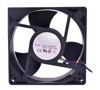 CLEUFWKO Ventilador de refrigeración EFB1324SHE de 24 V, 1,38 A, 3 Cables y 3 Pines, 127 x 127 x 38 mm
