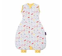 ClevaMama - 3 en 1 Saco de Dormir para Bebés 100% Algodón - 2.5 tog - Amarillo, (0-9 Meses)