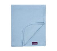 Clevamama Manta para bebé o recién nacido de algodón tipo Waffle Weave - 120x140 - Azul
