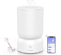 CLEVAST Humidificador para dormitorio, humidificador de 3 litros para habitación grande, rotación de 360° 24 horas, control de aplicación, funciona con Alexa, humidificadores de aire silenciosos para
