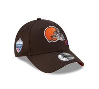 Cleveland Browns Gorra ajustable NFL London Games 9FORTY, color marrón oscuro