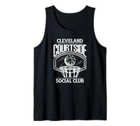 Cleveland Courtside Social Club - Diseño de cultura de aros Camiseta sin Mangas