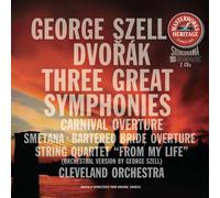 Cleveland Orche Dvorak: Three Great Symphonies, Nos. 7, 8 (CD) (Importación USA)