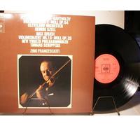 CLEVELAND ORCHESTER - GEORGE SZELL / NEW YORKER PHILHARMONIKER - THOMAS SCHIPPERS / ZINO FRANCESCATTI - BARTHOLDY - VIOLINKONZERT E-MOLL OP.64 / VIOLINKONZERT NR.1 G-MOLL OP.26 - ZINO FRANCESCATTI - CBS - VINYL