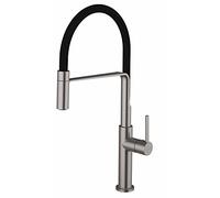 Clever 60144 Grifo de Cocina Monomando Slim, Plata
