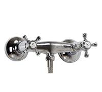 Clever 94477 Grifo de Ducha Bimando With2 Antigona, Elegance, Cromado