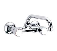 Clever 96089 Grifo de Cocina Bimando, Urban, Cromado