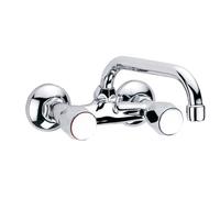 Clever 97974 Grifo de Cocina Bimando 110 E/C, Urban, Cromado