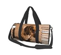 Clever Dachshund Professor Travel Duffel Bag Bolsa de Gimnasio Deportiva Grande Bolsa de Noche multifunción para Hombres y Mujeres