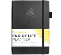Clever Fox Agenda End of Life (negro, A5 (5.8 x 8.3 pulgadas)