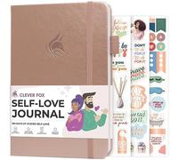 Clever Fox Diario de amor propio: registro de autodescubrimiento guiado para el cuidado personal, reflexión y autoayuda, salud mental, gratitud y atención plena (oro rosa)
