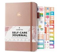 Clever Fox Diario de Cuidado Personal y Bienestar - Cuaderno de Reflexión Diaria, Salud Mental y Desarrollo - Meditación y Estado de Ánimo para Mujeres