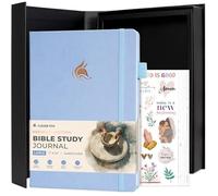 Clever Fox Diario para estudio bíblico, edición grande, edición premium, diario de lectura de la Biblia guiada ESV con indicaciones para tomar notas, cuaderno devocional y de oración para mujeres