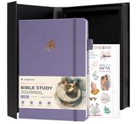 Clever Fox Diario para estudio bíblico, edición grande, edición premium, diario de lectura de la Biblia guiada ESV con indicaciones para tomar notas, cuaderno devocional y de oración para mujeres