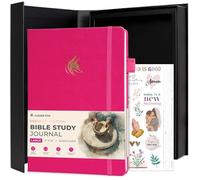 Clever Fox Diario para estudio bíblico, edición grande, edición premium, diario de lectura de la Biblia guiada ESV con indicaciones para tomar notas, cuaderno devocional y de oración para mujeres