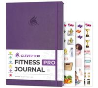 Clever Fox Fitness Journal PRO: planificador diario de ejercicios con planificaci n de comidas
