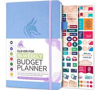 Clever Fox Planificador de presupuesto semanal bi - Libro organizador financiero sin fecha - Rastreador de gastos, cuaderno de presupuestos y facturas, A5 (lavanda)