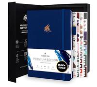 Clever Fox Planificador Premium Edition - Agenda semanal y mensual de lujo sin fecha para aumentar la productividad y alcanzar tus objetivos - Organizador - Comienza en cualquier momento, A5, dura 1