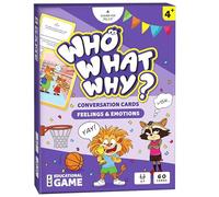 Clever Fox Play - Tarjetas de conversación para niños (sentimientos y emociones)