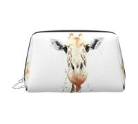 Clever Giraffe - Bolsa organizadora de artículos de aseo de piel, bolsa de maquillaje para mujer, Silver, Talla única, Neceser