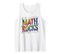 Clever Math Rocks Equipo de física Aprender Tecnología Stem G amiseta sin Mangas
