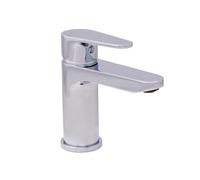Clever Rocket Lavabo 85 - Grifo Monomando de Lavabo en Cromo | Ahorro de Agua 5 l/min | Cartucho Cerámico | Incluye Flexos 3/8” | Diseño Compacto y Elegante
