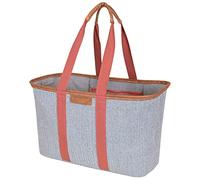 CleverMade 7002-3911-1540 SnapBasket, Rose Herringbone-Luxe-Paquete de 1, 30L US