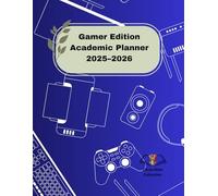 CleverNest: Gamer Edition - Academic Planner 2025-2026: A video game themed weekly academic organizer to track goals, level progress and mood.