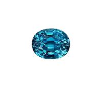 CLEVIO 5.00 Ratti I Piedra de circón azul natural certificada por laboratorio, piedra de circón azul energizada, Aa calidad, B0C6TZC4MRNAMZ, pequeña piedra preciosa, Small, Gema