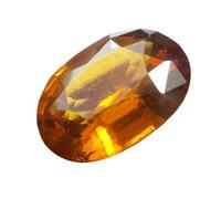 CLEVIO 5,25 ratti / 4,80 quilates natural Gomed auténtica tierra extraída original certificado Hesonita granate Gomed Gema suelta - B09GKX1FMRNAMZ, S, Gema
