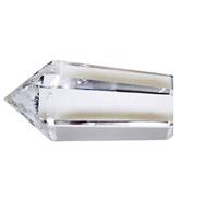 CLEVIO Cristal de cuarzo de un solo terminado, cristal de roca 24.3Ct-B08SJH7KMRNAMZ, S, Gema