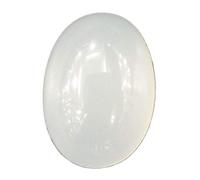 CLEVIO , Natural Lab-Certified 5.25 a 5.50 Ratti Natural Oval Shape Astrological A+ Quality Moonstone Cabochon Loose Gemstone-B09HHKQTMRNAMZ, S, Gema