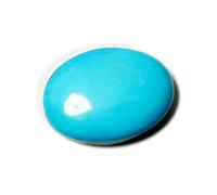 CLEVIO Turquoise Gems & Jewels 10.36 Ratti Certified Turquoise (Firoza) Natural Gems-B08DTRCCMRNAMZ, S, Gema