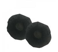 Cleyver Almohadillas desechables negras - 1 par Lote de 2 almohadillas de 8 cm - color negro