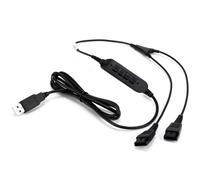 Cleyver Cleyver Cable Y USB-QD para Jabra Cable Y de conexión QD a USB