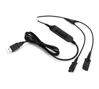 Cleyver Cleyver Cable Y USB-QD para Poly Cabe Y de conexión QD-USB