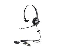 Cleyver Cleyver HC60 Flex USB-A / USB-C Auriculares mono para PC con conexión USB-A / USB-C - ideales para una buena comunicación